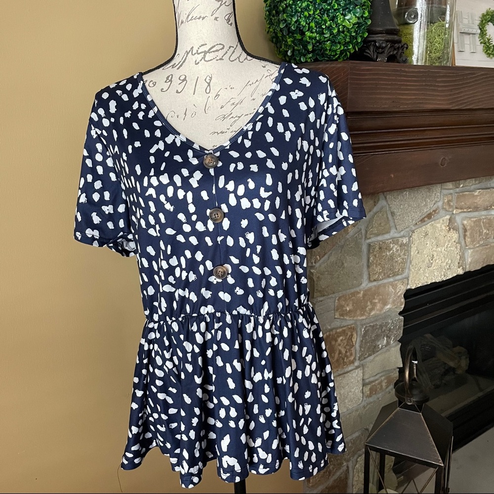 ❤️Shein Polka dot top
